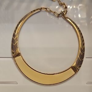 Vintage Elegant Gold-Tone Necklace Adjustable